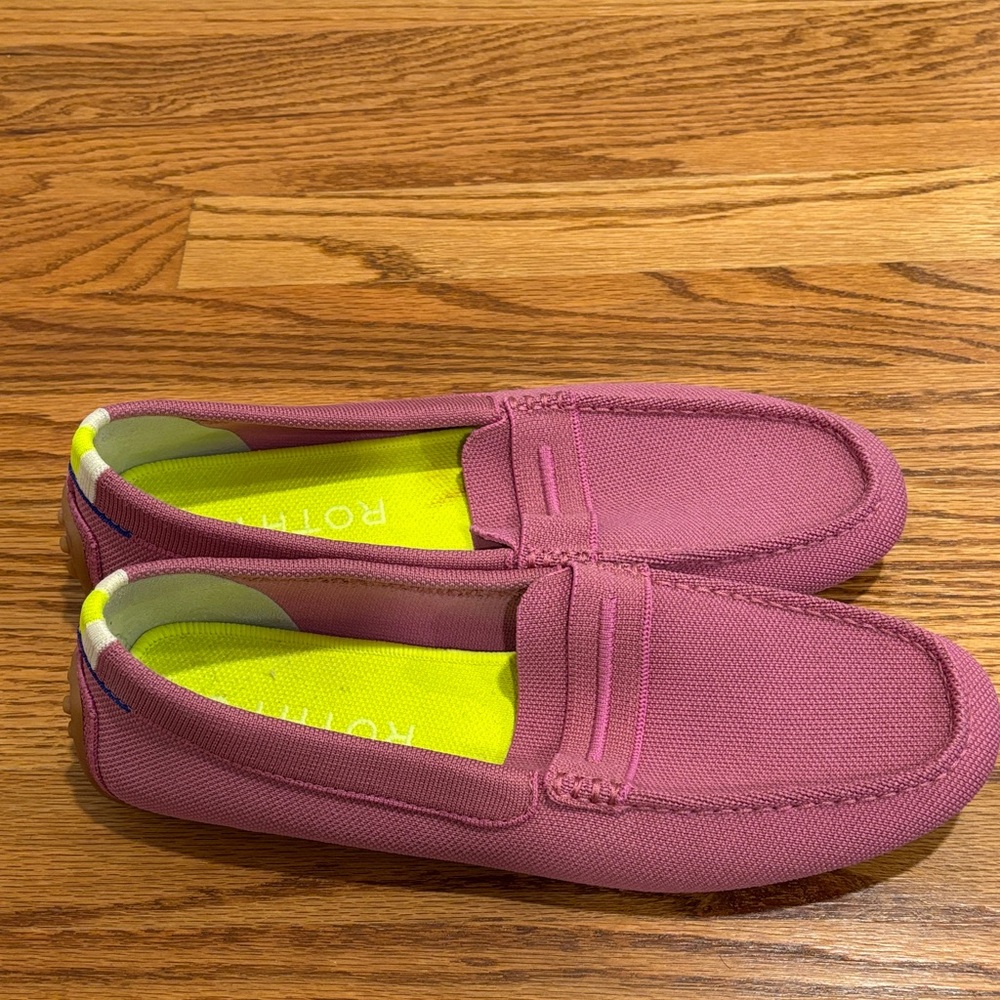 Rothy's Fuchsia Slip-On Shoes